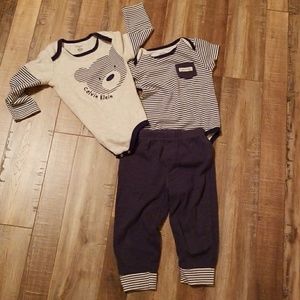 baby boy Calvin Klein 3 piece set